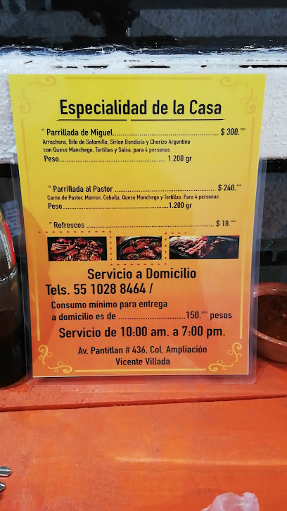 'El Rincón De Miguel' Cortes Argentinos Y Tacos Al Pastor