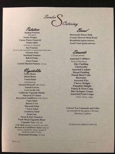 Caterer «Sander Catering», reviews and photos, 5322 IN-164, Jasper, IN 47546, USA
