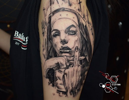 Explore daughter birth tattoo ideas, creative tattoo ideas in Flushing, available at Bee Tattoo Studio