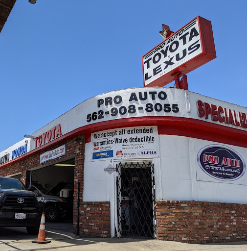 Auto Repair Shop «Pro-Auto Toyota Specialist», reviews and photos, 10714 Whittier Blvd, Whittier, CA 90606, USA