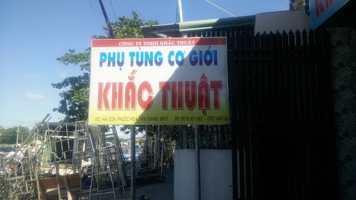 Phụ Tùng Cơ Giới Khắc Thuật