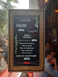 Restaurant LE BISTROT POP à Paris (le menu)
