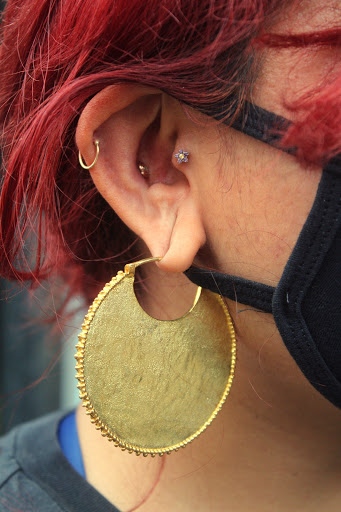 Explore cute finger tattoo ideas, creative tattoo ideas in Brooklyn, available at Ahimsa Piercing Studio & BVLA Fine Jewelry