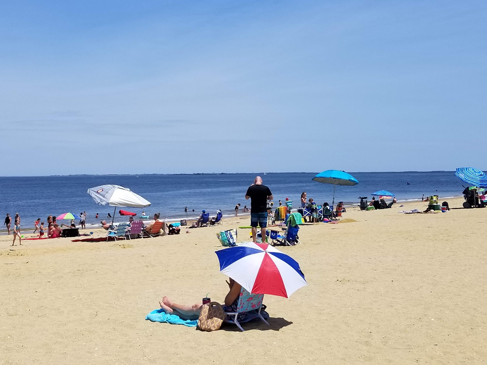 Foto de Keansburg Beach localizado em área natural