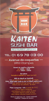 Photos du propriétaire du Kaiten Sushi Restaurant Japonais à Étampes - n°2