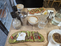 Plats et boissons du Restaurant servant le petit-déjeuner Le Pain Quotidien à Paris - n°5