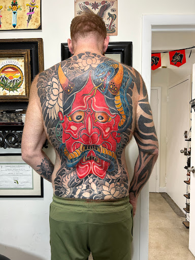 Explore birthday tattoo ideas for men, creative tattoo ideas in Miami, available at Bonsai Mike Tattoos