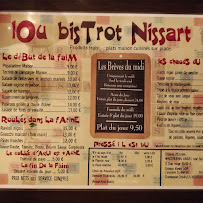 Menu du Restaurant Lou Bistrot Nissart à Nice