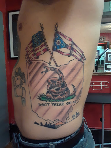Tattoo Shop «Archangel Tattoo Studio», reviews and photos, 102 Canal St S, Canal Fulton, OH 44614, USA