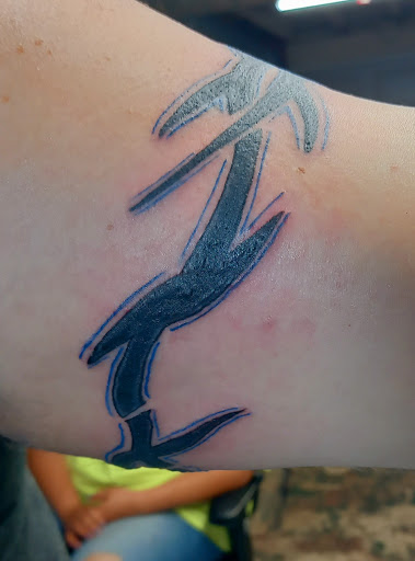 Explore master chief tattoo ideas, creative tattoo ideas in Meridian, available at SK-Tattoo1