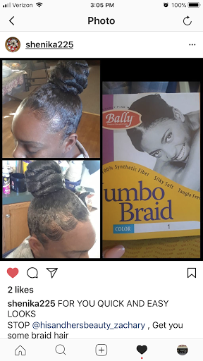 Beauty Supply Store «His & Hers Beauty Supply», reviews and photos, 5514 Main St #3, Zachary, LA 70791, USA