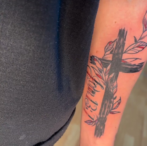 Explore good luck tattoo ideas, creative tattoo ideas in Belgrade, available at The Loyal Sparrow Tattoo and Piercing