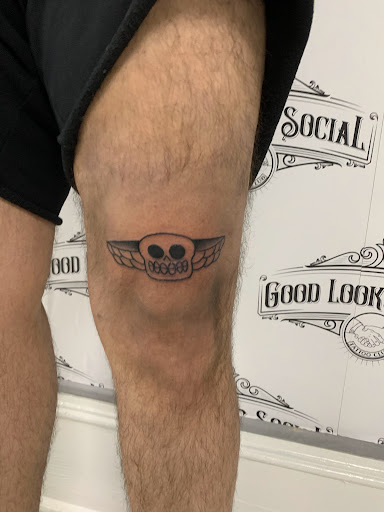 Explore tattoos my sons names ideas, creative tattoo ideas in Dover, available at Good Looks Social Tattoo Club