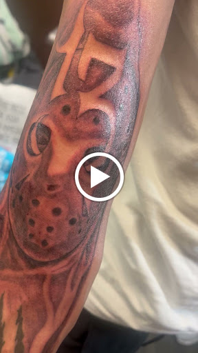 Explore woman face tattoo ideas, creative tattoo ideas in Jamaica, available at Rising Phoenix Ink