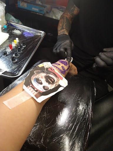 Explore barbie tattoo ideas, creative tattoo ideas in Denver, available at Endless Ink Tattoo & Piercing