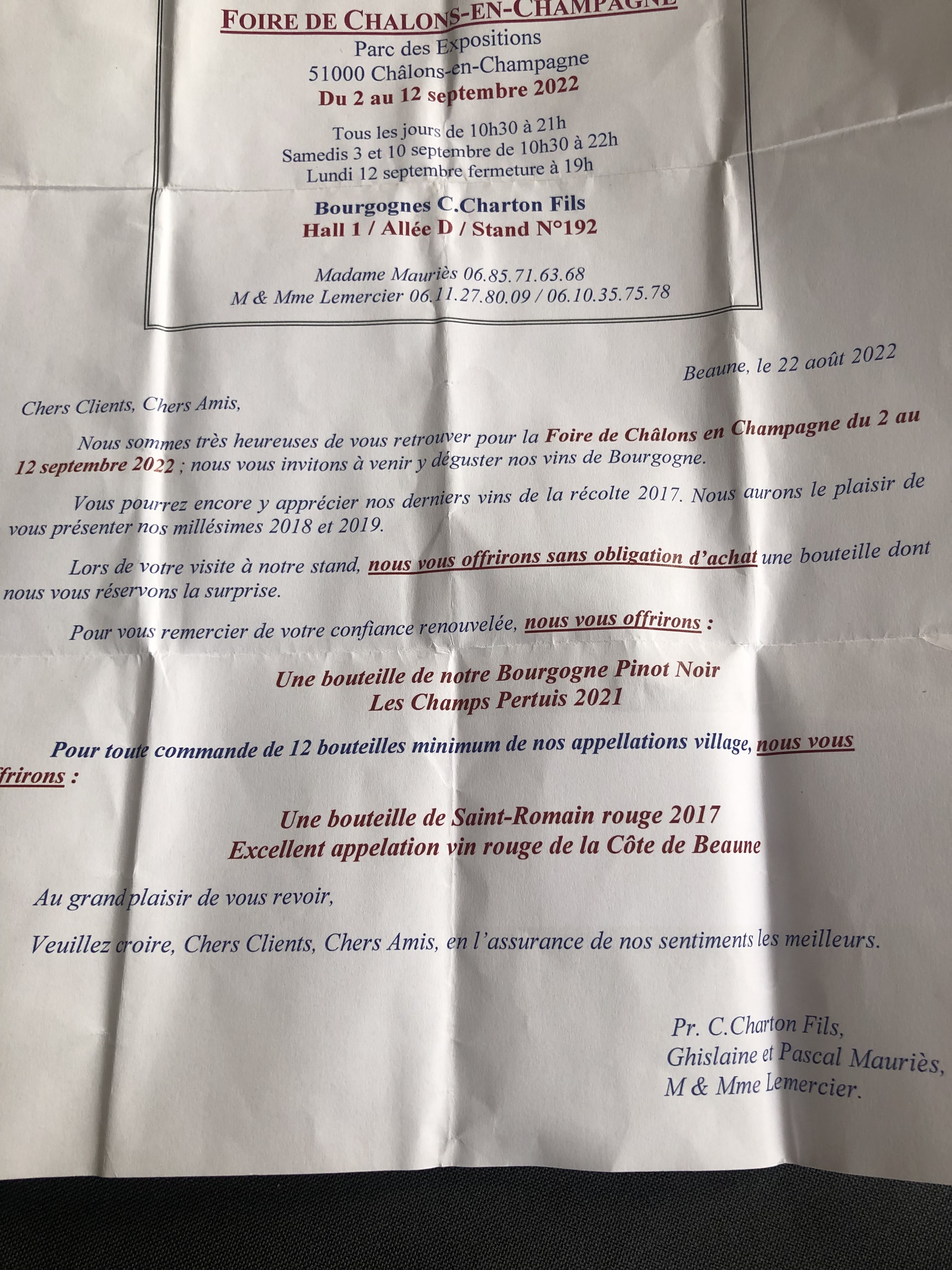 Photo n° 1 de l'avis de FRANCINE.R fait le 14/09/2022 à 13:03