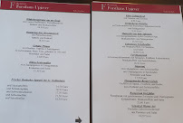 Menu du Restaurant Forsthaus Upjever à Schortens