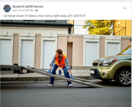 Auto Repair Shop «Goodrich Auto Service», reviews and photos, 5922 FM 2100, Crosby, TX 77532, USA