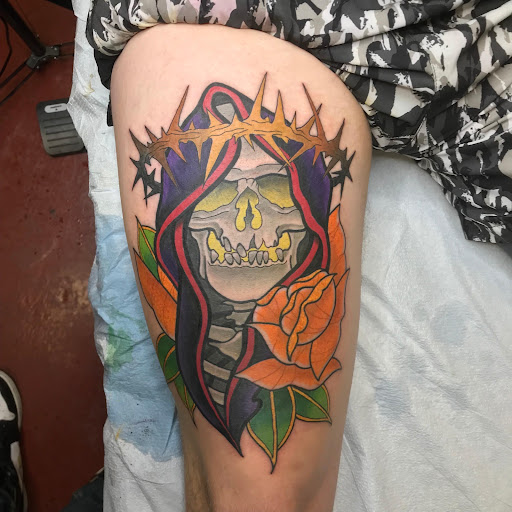 Explore welding tattoo ideas, creative tattoo ideas in Anniston, available at Classic 13 Tattoo