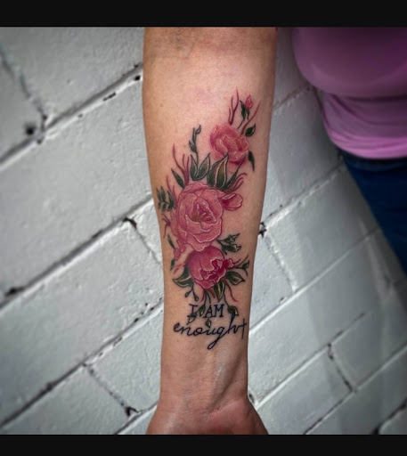 Explore memorial tattoo ideas for grandpa, creative tattoo ideas in Gainesville, available at Avant Garde TattooNO WALK INSNO PIERCINGSBOOKS FULL