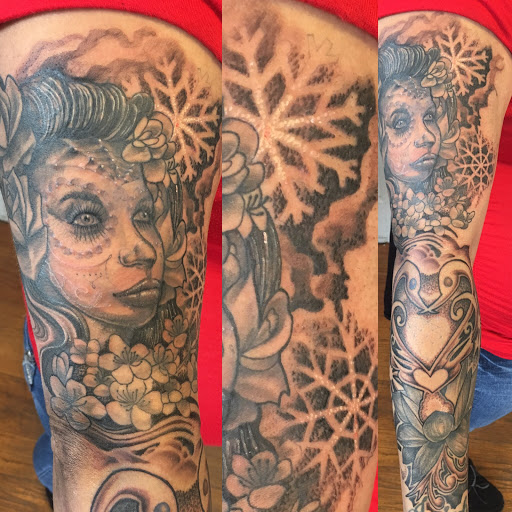 Explore father's day tattoo ideas, creative tattoo ideas in Milford, available at Golden Hammer Tattoo Studios