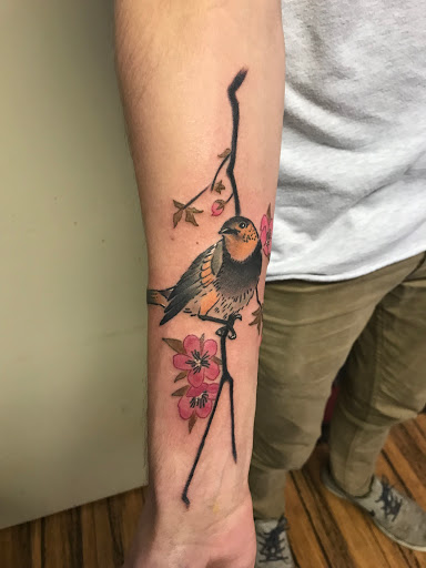 Explore music tattoo ideas men, creative tattoo ideas in Green Bay, available at Skinny Buddha Tattoo