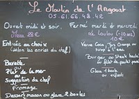 LE MOULIN DE LANGOUST à Gourbit menu