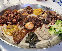 Injera du Restaurant éthiopien Lac Tana à Paris - n°1