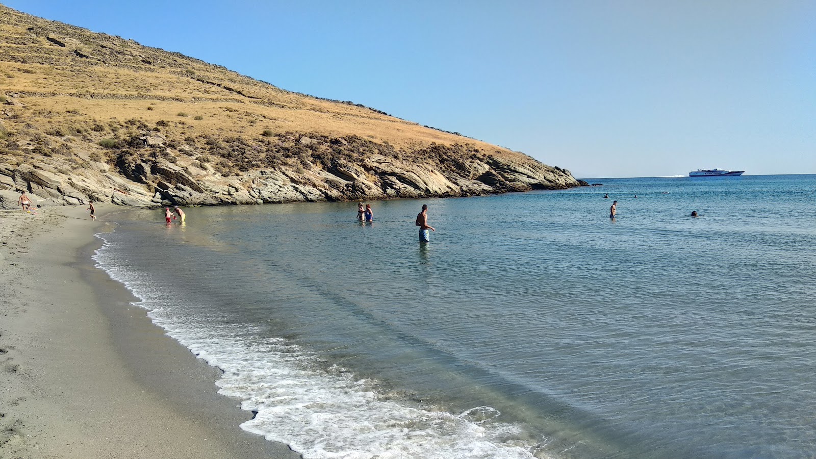 Foto von Agios Fokas mit teilweise sauber Sauberkeitsgrad