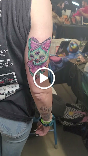 Explore evil angel tattoo ideas, creative tattoo ideas in Hillsboro, available at Reflections Art Gallery and Studio