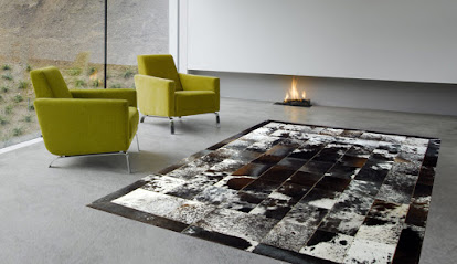 FUR HOME Leather Rugs Fur Blankets Fur & Leather Interior Decoration