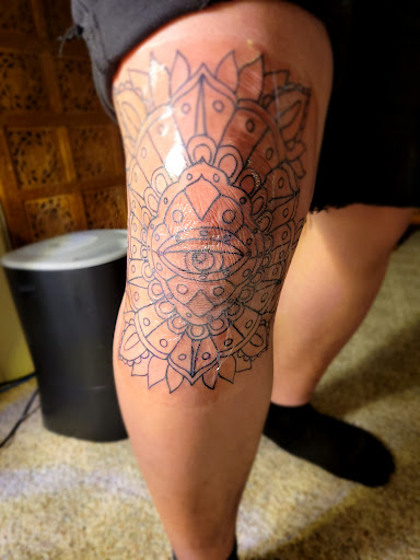 Explore bow tattoo ideas, creative tattoo ideas in Spirit Lake, available at Painted Ladies Tattoo & Piercing