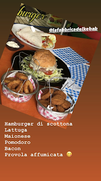 Carte du La Fabbrica del Kebab à Messina