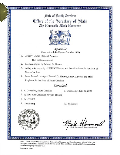 Mejor Notaría Center City Notary & Apostille Co.