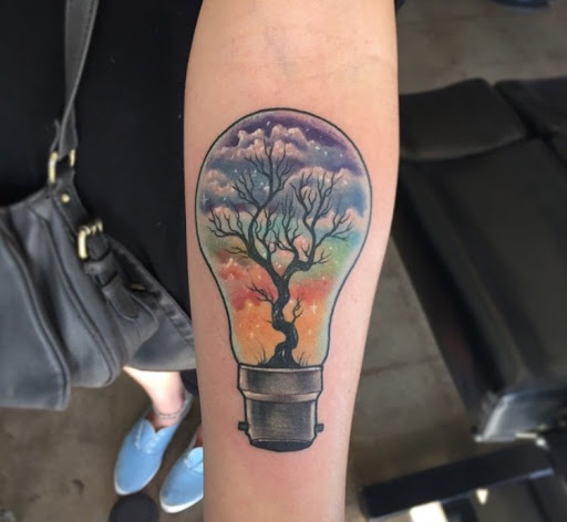 Explore butterfly tattoo idea, creative tattoo ideas in Phoenix, available at Golden Rule Tattoo Camelback