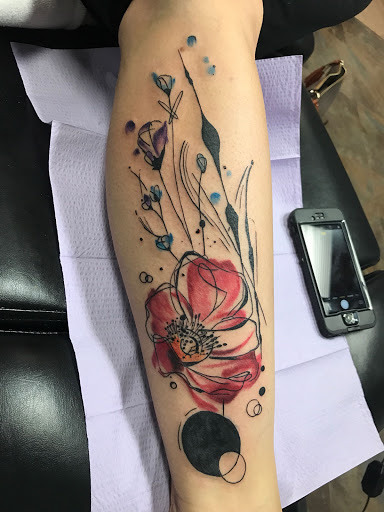 Explore georgia bulldog tattoo ideas, creative tattoo ideas in Sauk City, available at The Madison Tattoo Company