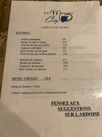 Le Marquant City à Angoulême menu