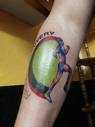 Explore leg tattoo ideas for females, creative tattoo ideas in Toledo, available at Convicted Ink 2