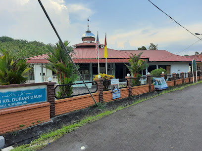 Masjid Kariah Durian Daun
