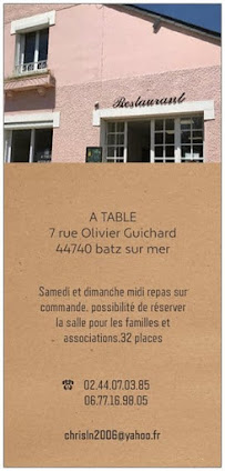 Photos du propriétaire du Restaurant à Table à Batz-sur-Mer - n°16