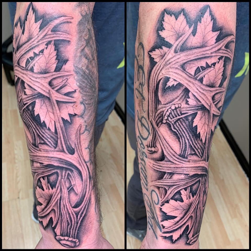 Explore tattoo ideas butterflies flowers, creative tattoo ideas in Kenosha, available at Kenosha Tattoo Company