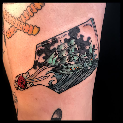 Explore semper fi tattoo ideas, creative tattoo ideas in North Hollywood, available at Charnel House Tattoo