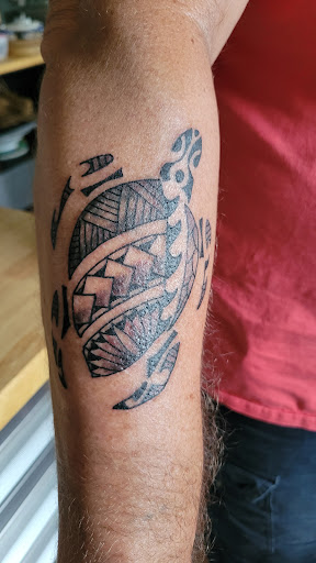 Explore sushi tattoo ideas, creative tattoo ideas in Kailua Kona, available at Lady Luck Tattoo & Body Piercing