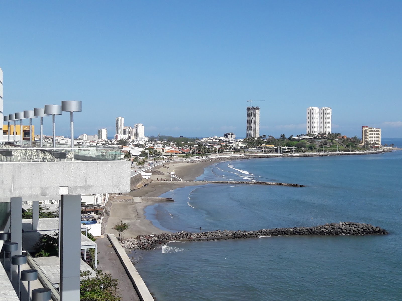 Foto de Playa Mocambo e o assentamento