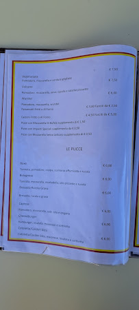 Follie Pizzeria Paninoteca Ostuni à Ostuni carte