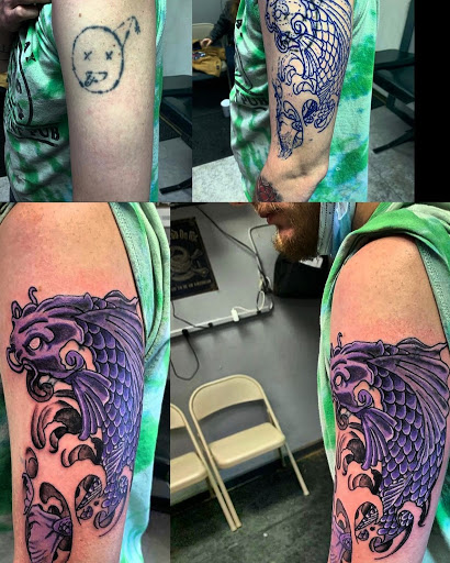 Explore 1776 tattoo ideas, creative tattoo ideas in Hudson Falls, available at ALTERED ADDICTION TATTOOS