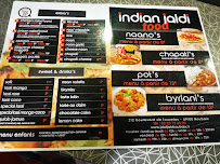 Restauration rapide Indian Jaldi Food Roubaix à Roubaix (la carte)