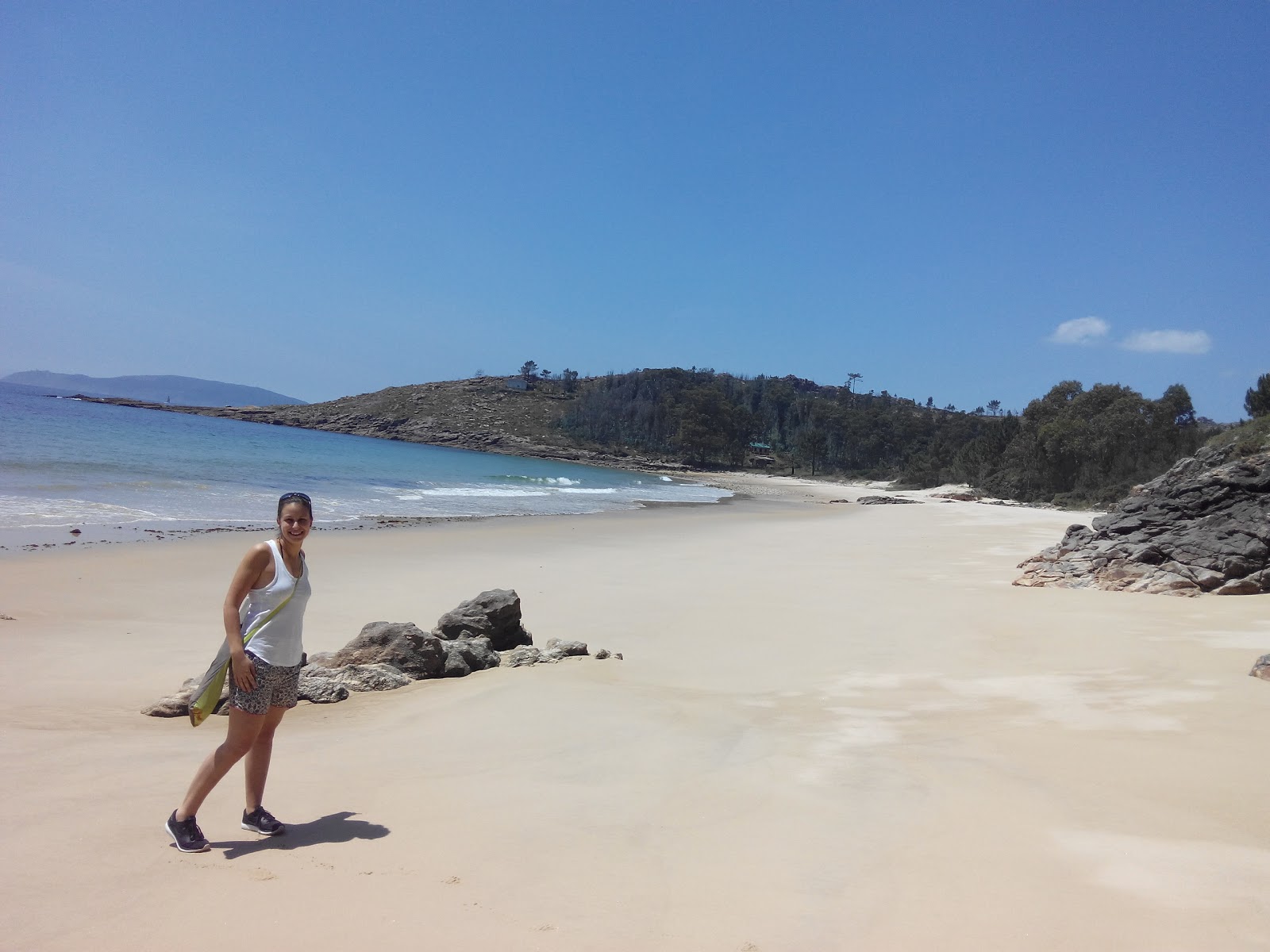 Foto di Praia de Gures e il suo bellissimo paesaggio