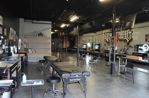 Explore joker hand tattoo ideas, creative tattoo ideas in Clarksville, available at Underdog Tattoo Co