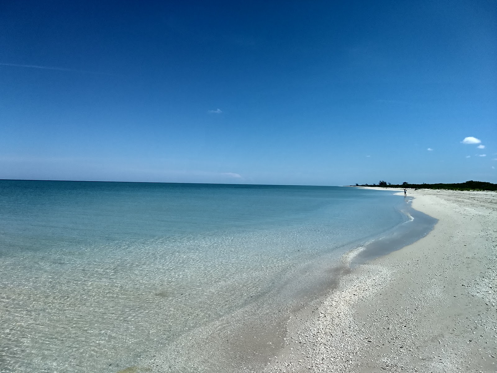 Fotografija Playa Maya z svetel pesek površino